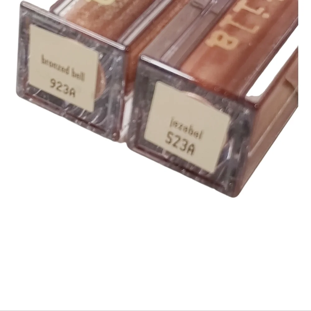 2 Stila‎ RAZZLE-DAZZLE Liquid Eyeshadow Duo BRONZED BELL & JEZEBEL